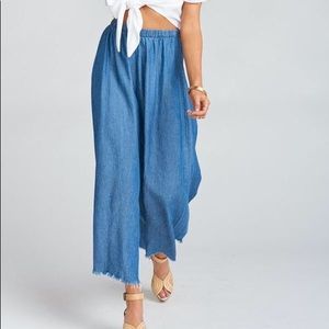 Show Me Your Mumu Explorer Pants in Chambray
